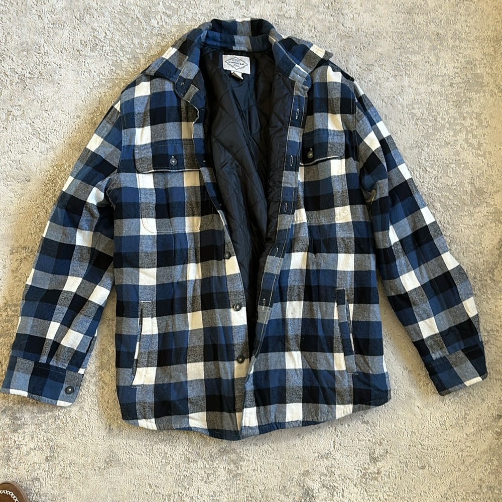 St John’s Bay Men’s lined jacket size large